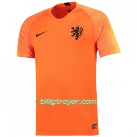 Billige Fotballdrakter Nederland 2018 Hjemmedraktsett Kortermet